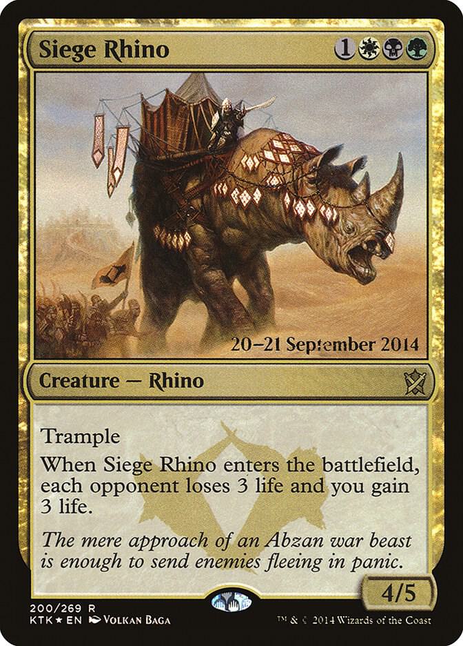 Siege Rhino 200 card