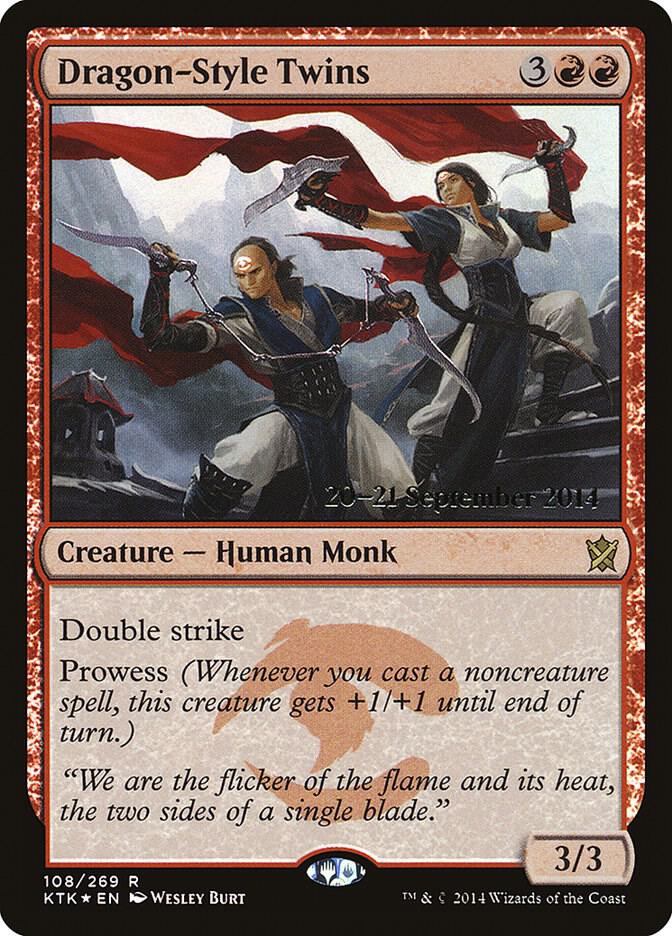Dragon-Style Twins 108 card