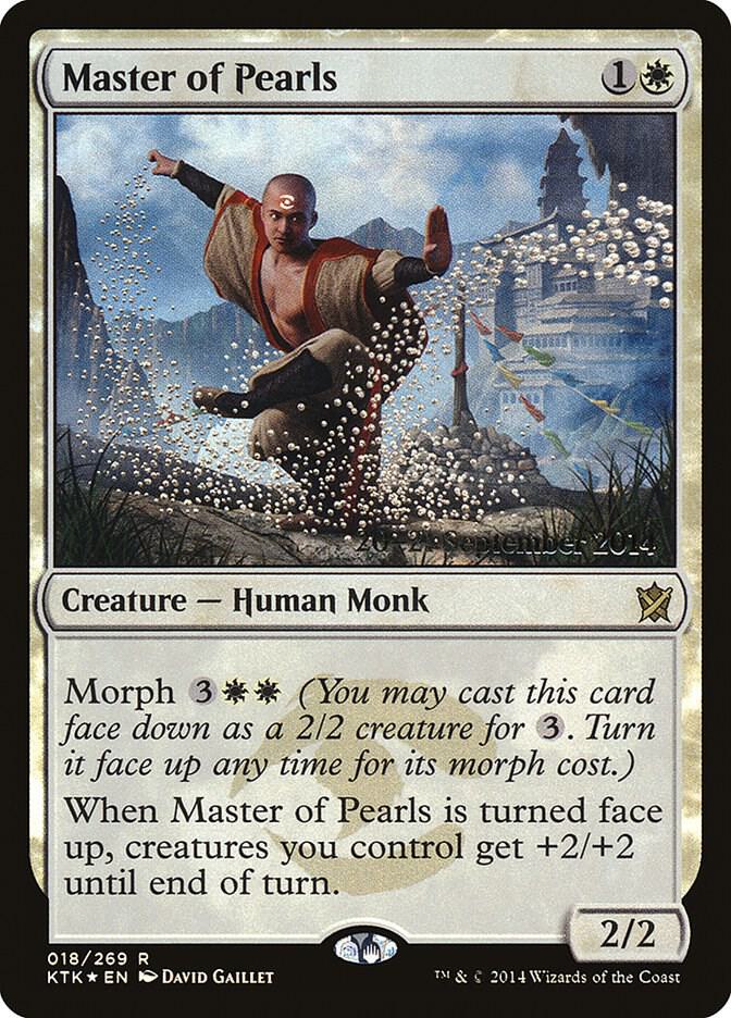 Master of Pearls #18s — Khans of Tarkir Promos