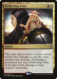 Deflecting Palm - Prerelease Cards - Magic: The Gathering card