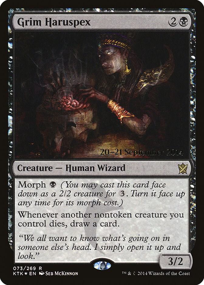 Grim Haruspex - Prerelease Cards - Magic: The Gathering - TCGplayer.com