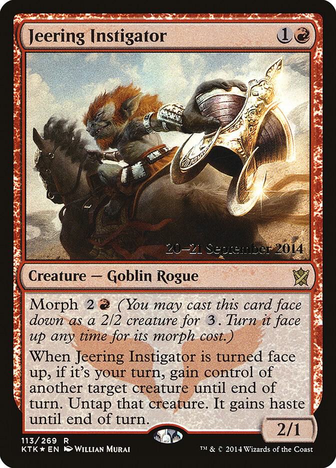 Jeering Instigator 113 card