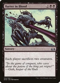 Barter in Blood (Duel Decks: Anthology)