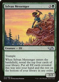 Sylvan Messenger (Duel Decks: Anthology)