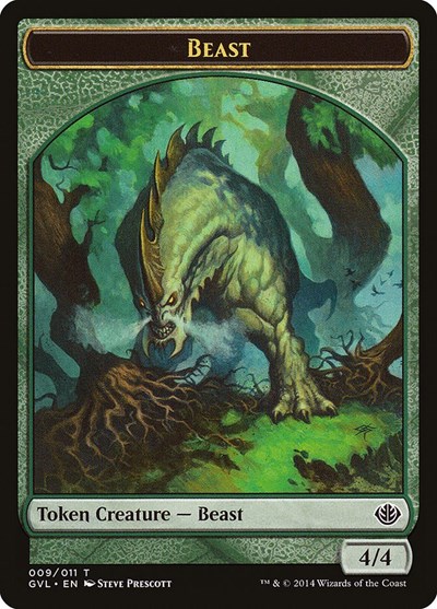Beast Token (009) (Duel Decks: Anthology)