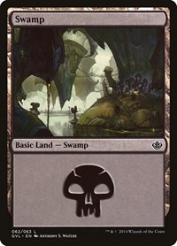 Swamp (062) (GVL) - Duel Decks: Anthology - Magic: The Gathering card