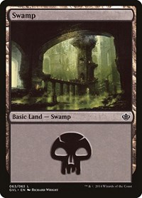 Swamp (063) (GVL) - Duel Decks: Anthology - Magic: The Gathering card