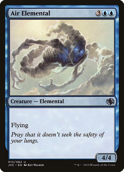 Air Elemental from DD3 #13, Magic: The Gathering card