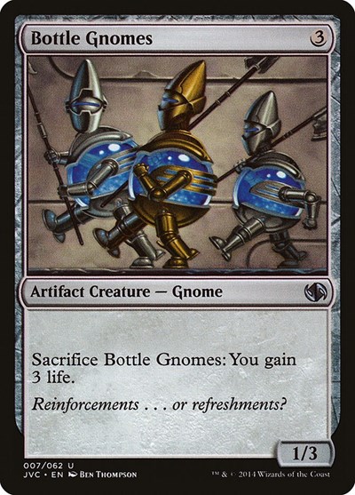 Bottle Gnomes from DD3 #7, Magic: The Gathering card