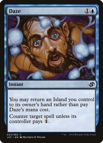 Daze from JVC #23, Magic: The Gathering card