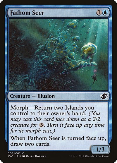 Fathom Seer from JVC #3, Magic: The Gathering card
