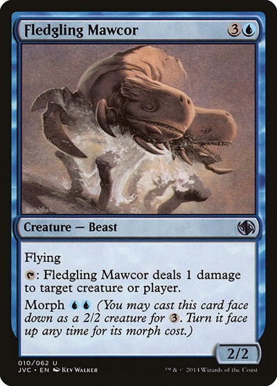 Fledgling Mawcor from JVC #10, Magic: The Gathering card