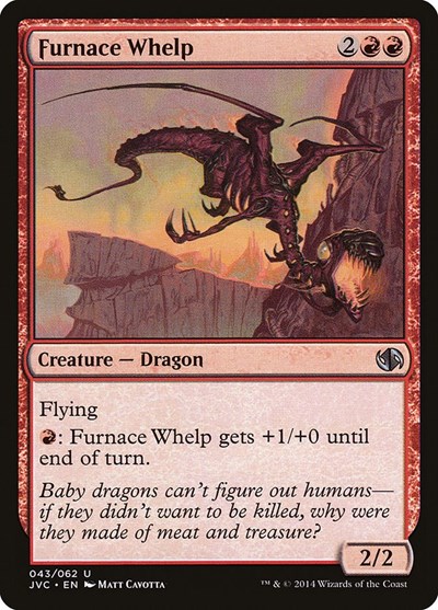 Furnace Whelp from JVC #43, Magic: The Gathering card