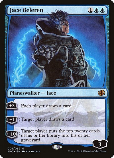 Jace Beleren from JVC #1, Magic: The Gathering card