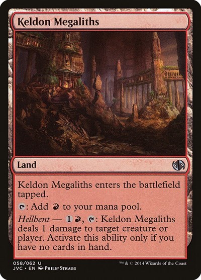 Keldon Megaliths JVC 58 Magic card