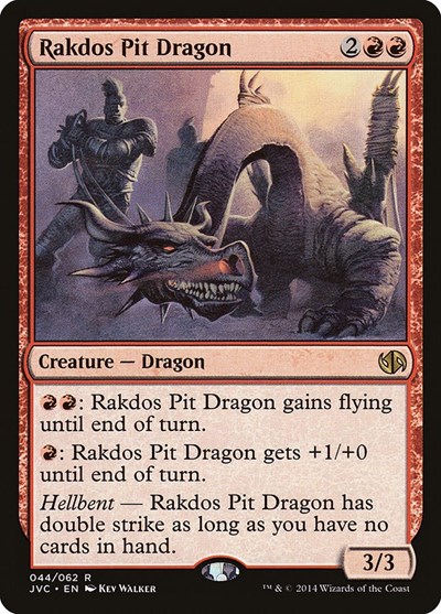 Rakdos Pit Dragon from JVC #44, Magic: The Gathering card