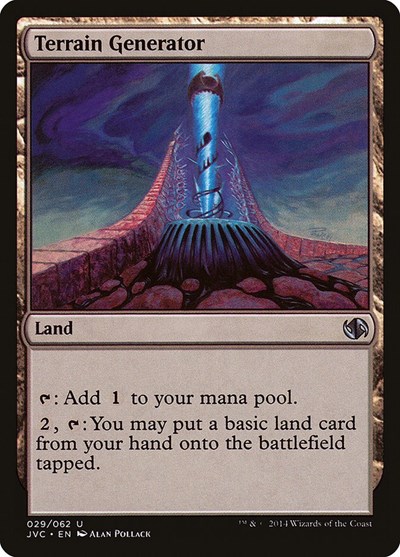 Terrain Generator from JVC #29, Magic: The Gathering card
