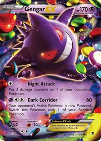 M Gengar-EX (XY166/∞), Busca de Cards