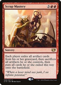Scrap Mastery - Commander 2014 - Magic: The Gathering card