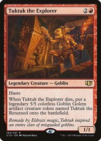 Tuktuk the Explorer - Commander 2014 - Magic: The Gathering card