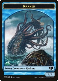 Kraken // Zombie (011) Double-Sided Token - Commander 2014 - Magic: The Gathering card