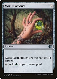 Moss Diamond - Commander 2014 - Magic: The Gathering card