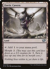 Zoetic Cavern (Commander 2014)
