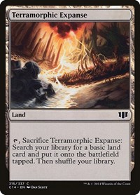 Terramorphic Expanse - Commander 2014 - Magic: The Gathering card