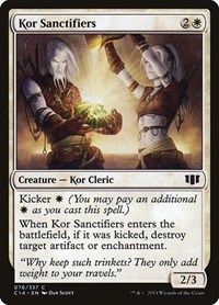 Kor Sanctifiers - Commander 2014 - Magic: The Gathering card