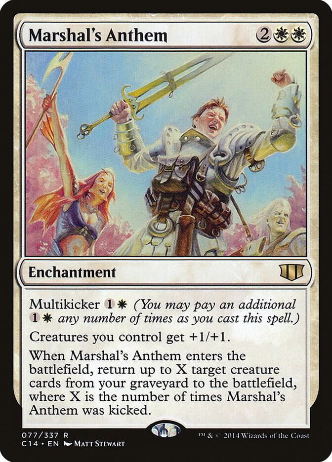 Marshal's Anthem 77 card