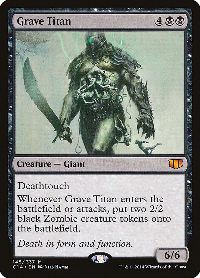 Grave Titan 145 card