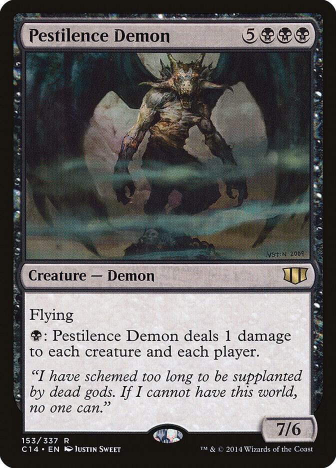 Pestilence Demon 153 card