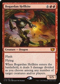 Bogardan Hellkite - Commander 2014 - Magic: The Gathering card