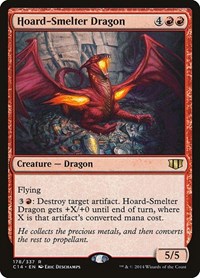 Hoard-Smelter Dragon - Commander 2014 - Magic: The Gathering card