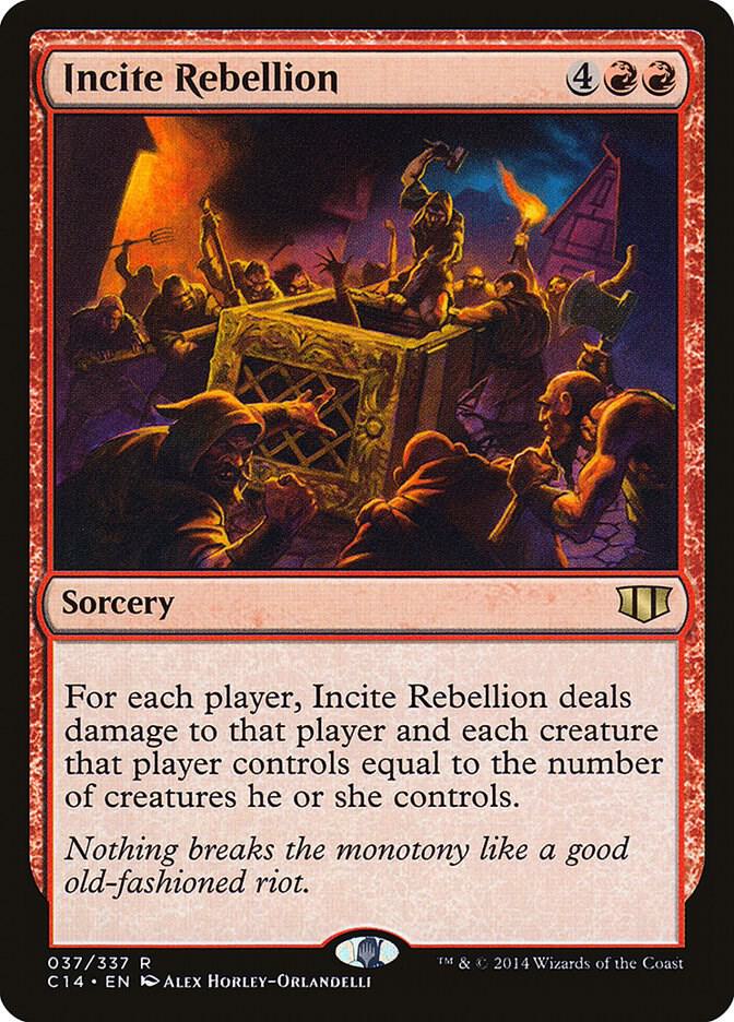 Incite Rebellion 37 card