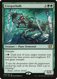 Creeperhulk - Commander 2014 - Magic: The Gathering card