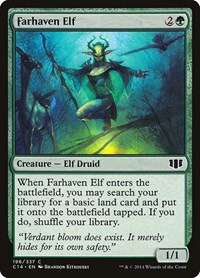 Farhaven Elf - Commander 2014 - Magic: The Gathering card