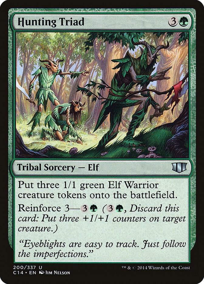 Hunting Triad 200 card