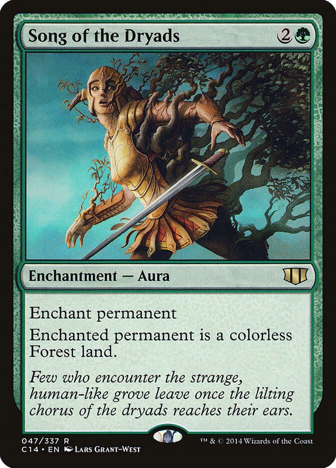 Song of the Dryads 47 card