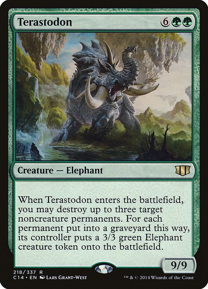Terastodon 218 card