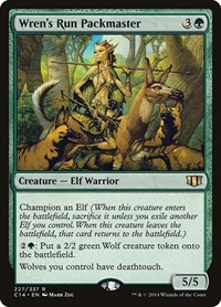 Wren's Run Packmaster - Commander 2014 - Magic: The Gathering card
