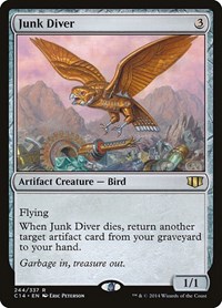 Junk Diver - Commander 2014 - Magic: The Gathering card