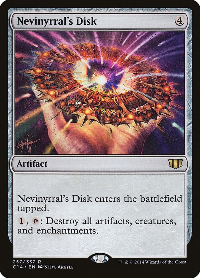 Nevinyrral's Disk 257 card