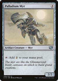 Palladium Myr - Commander 2014 - Magic: The Gathering card
