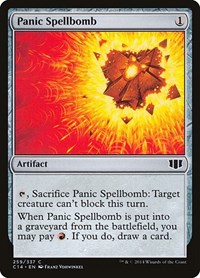 Panic Spellbomb - Commander 2014 - Magic: The Gathering card