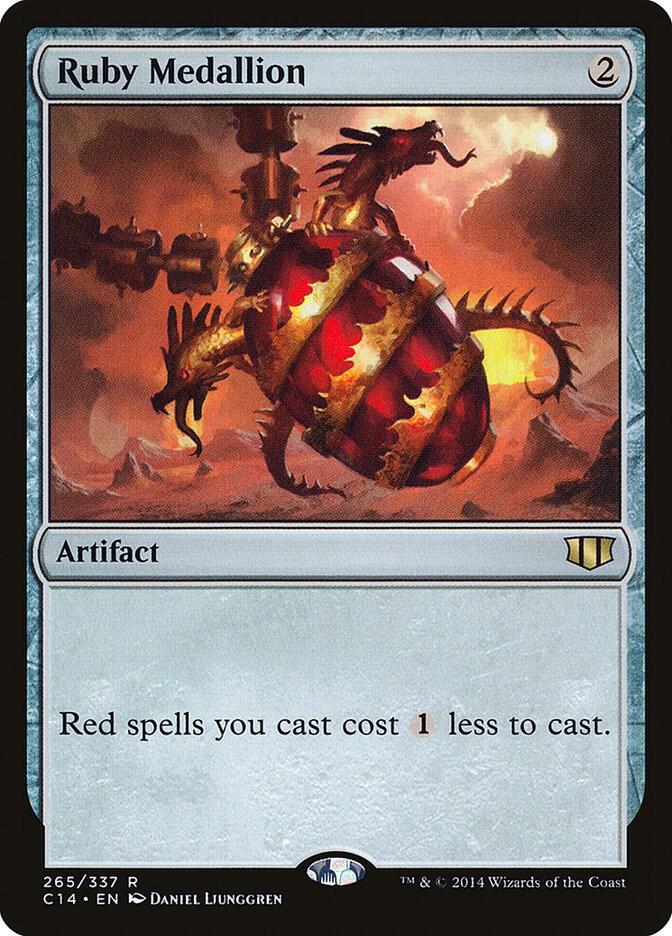 Ruby Medallion 265 card