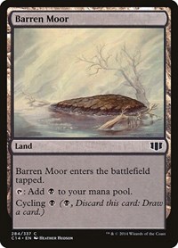Barren Moor - Commander 2014 - Magic: The Gathering card