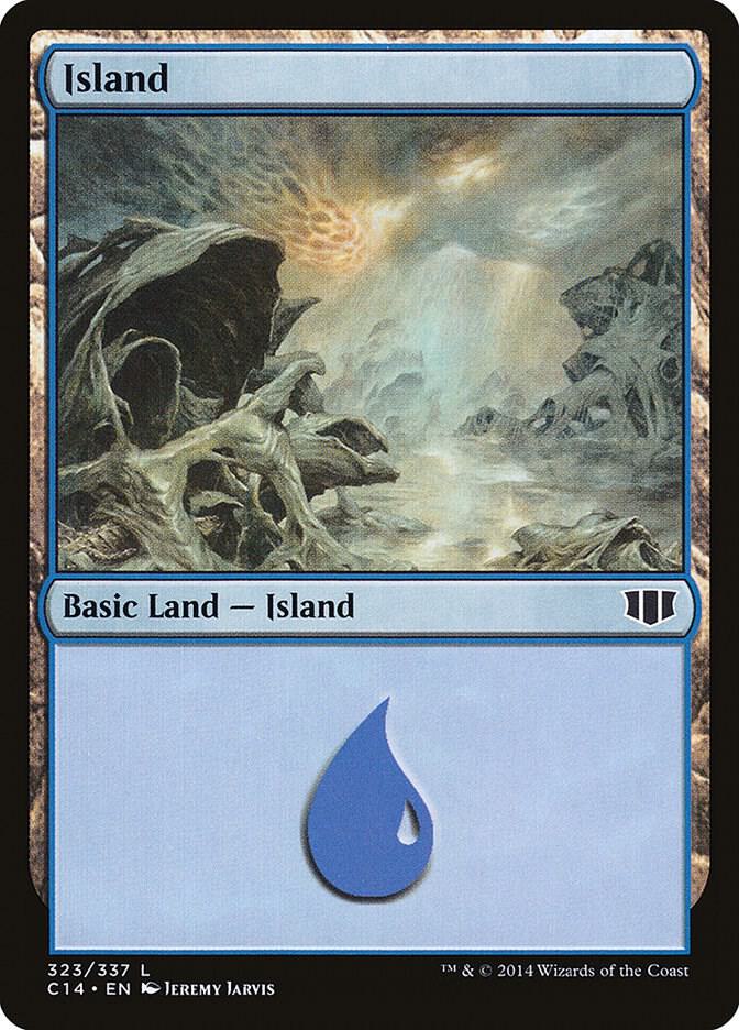 Island (323) 323 card