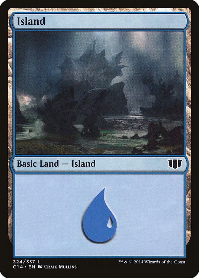 Island (324) 324 card