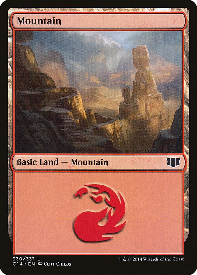 Mountain (330) 330 card